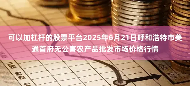 可以加杠杆的股票平台2025年6月21日呼和浩特市美通首府无公害农产品批发市场价格行情
